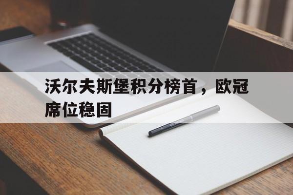 沃尔夫斯堡积分榜首,欧冠席位稳固 沃尔夫斯堡积分榜首,欧冠席位稳固